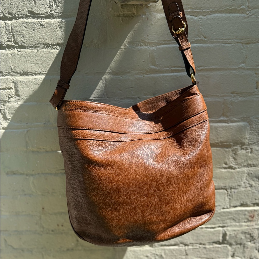 Stunning large Gucci Rider bag beautiful soft brown Leather beautiful condition - Picture 10 of 14